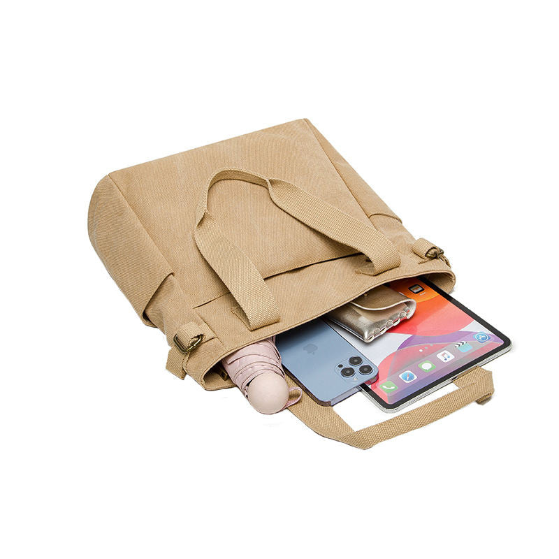 Large Capacity Cotton Canvas Bag